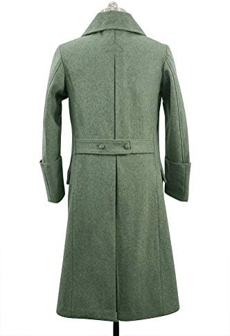 militaryharbor WW2 WWII German M42 Heer EM fieldgrey Wool Greatcoat