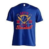 [アートワークスコウベ] 野球 Tシャツ 半袖 練習着 ドライ LET'S PLAY BASEBALL 1873 ユニセックス L コバルトブルー