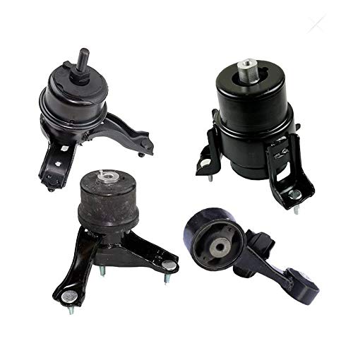 OMNI5 K2538 Engine Motor & Transmission Mount Kit 4PCS Compatible with Fits 2009-2013 Toyota Highlander 2.7L Auto | EM5900 A4295 A62090 A4288