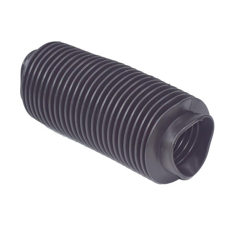 Soufflet De Fourche Caoutchouc Noir Flexible 70mm Diamètre Intérieur - Manchon Ondulé Pour Machines Bricolage