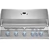 Napoleon Built In 700 Series 38 inch Natural Gas Grill Head with Infrared Rear Burner BIG38RBNSS 1 5 Main Burners Infrared Rear Burner Stainless Steel Included Rotisserie Kit