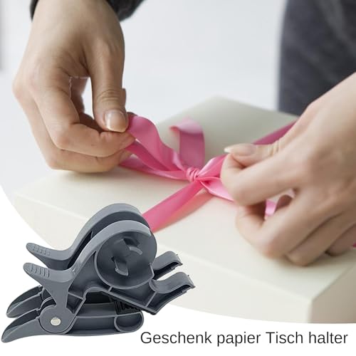 Scyca Coupe-Papier Cadeau et Distributeur de Ruban Adhésif Portable | Lot de 2 | Pour Papier d'Aluminium et Pinces – vue 7
