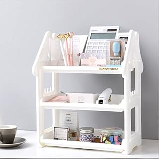 Stojąca mała półka domowa blat kuchenny trójwarstwowa butelka na przyprawy półki na przyprawy stojak do przechowywania na biurko warstwowy organizer na kosmetyki łazienkowe