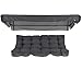 Produktbild PATIO Auflageset mit Sonnendach Parma/Milano 175 cm für 3-Sitzer 4-Sitzer Hollywoodschaukel Polsterauflage Sitzkissen Rückenkissen mit Ersatzdach grau schwarz
