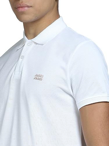 Image of Jack & Jones Men Cotton Slim Fit T-Shirt