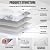 10pcs Marble Peel and Stick Waterproof Wall Panels,Heat-Resistant Backsplash Tile, 23.6"x11.8" PVC Foam Wall Sticker for Kitchen,Living Rooms,TV Walls,Colorful (Not Real Tile 19.4Sq. Ft.)