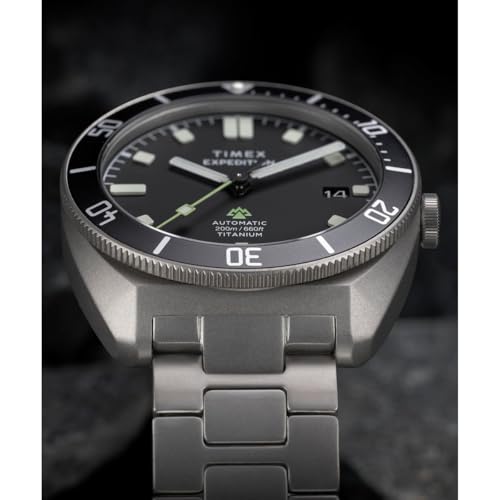 Image of TIMEX Expedition Tonneau 41mm Black Dial Mechanical Automatic Men Watch - TW2Y63800UJ