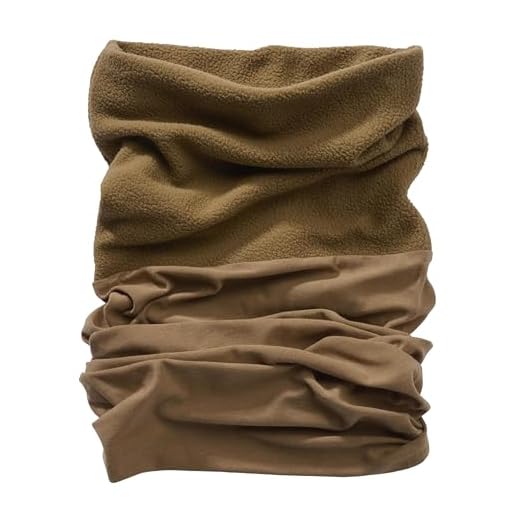Brandit Multi Function Headgear Fleece, color: camel, size: OS