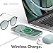 elago Magnetic Silicone Case Compatible with iPhone 12 & iPhone 12 Pro 6.1 inch - Built-in MagSafe Accessories Compatible (Mint)
