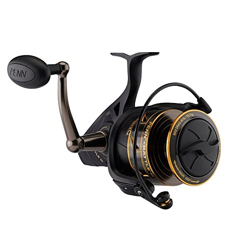 image for PENN Battle III Spinning Nearshore/Offshore Fishing Reel, HT-100 Front