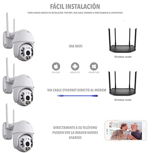 Telecamera di sorveglianza WiFi esterno