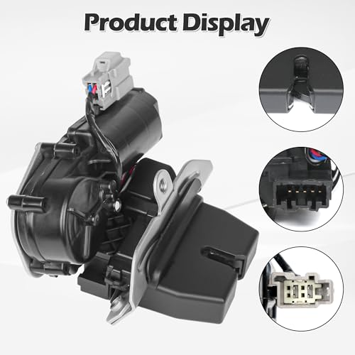 Image of GJ5Z-7443150 Liftgate Hatch Lock Truck Latch Actuator Compatible with Ford Escape 2017 2018 2019, Rear Tailgate Trunk Lock Actuator Assembly Replace GJ5Z-7443150-B