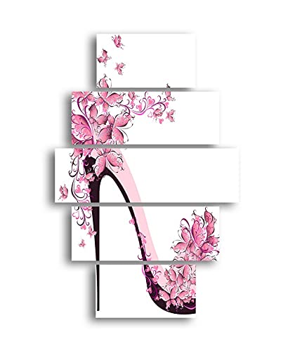Tableau chaussures art graffiti multicolore salon chambre 95x60