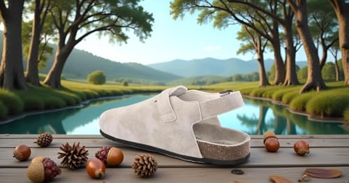 Image of Big Fox Light Weight PU Cork Backstrap Sandals for Men