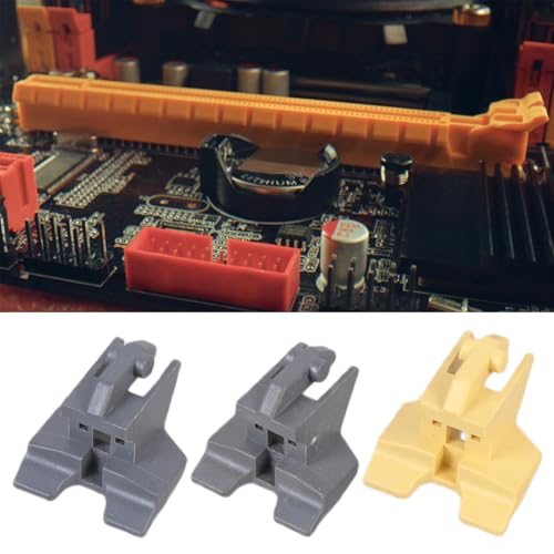 3 clips para ranura PCIE 16X para instalación en motherboard miniatura 6