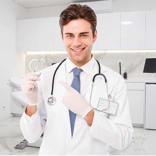 LATRAT 12 Stück Einweg-Dentaldehner C-Form Öffner, Dental Extender Retraktor Mund für Oralinspektion, Zahnaufhellung, Kauen, Wörter für Familienspiele (transparent)