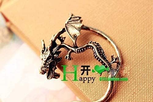 Amazon.co.jp: 片耳用 ドラゴン ピアス ファンシー スタイル パンク