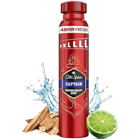 Old Spice Captain Spray 250ml Deodorant Cover