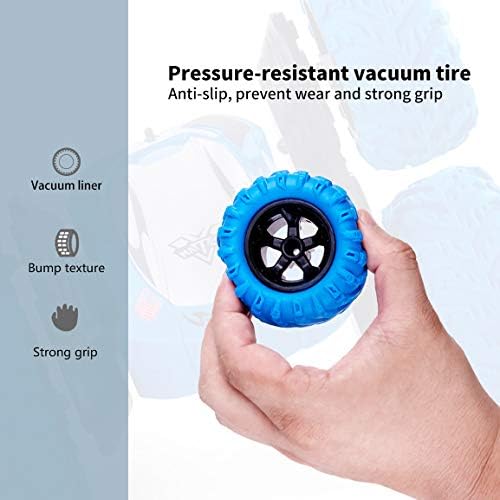 Highttoy Remote Control Car for Boys,2.4GHz 4WD RC Stunt Car Toy for 5-12 Years Old Boys Birthday Gifts Electric Toy Car 360° Spins & Flips Double-Sided Stunt Remote Control RC Toys for Boys Blue