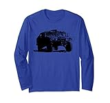 Cooles Vintage / Grunge Geländewagen Design als Geschenk für einen Freund, Offroader, Abenteurer, Soldat, Militär Fan, Almbewohner, Förster oder Jäger zu Geburtstag, Weihnachten und anderen Anlässen. Damen Herren Shirt / Pullover / Hoodie