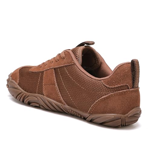 Image of UBFEN Womens Barefoot Shoes Mens Wide Toe Box Zero Drop Minimalist Sneakers | Laces Up, Lightweight, Breathable, Comfortable, Suitable for Walking, Travel, Light Hiking, Trail Running, Tennis, Daily Wear