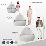 Zoom IMG-1 bananair pouf poltrona sacco in Zoom IMG-1 bananair pouf poltrona sacco in