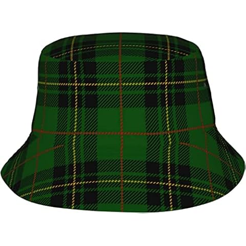 IUBBKI Tartan Plaid Bucket Hat for Summer Cover