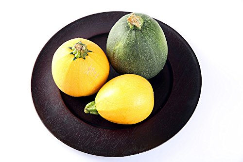 Indica Squash Round Tondo Green And Yellow 10Seeds*4Pkts (B01B41TWTI) Amazon Price History, Amazon Price Tracker