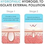 320 PCS Pimple Patch Star 3 Sizes 7 Colors Invisible Ultra Thin Star-shaped Pimple Patches Colorful Hydrocolloid Patch Skin Care for Face