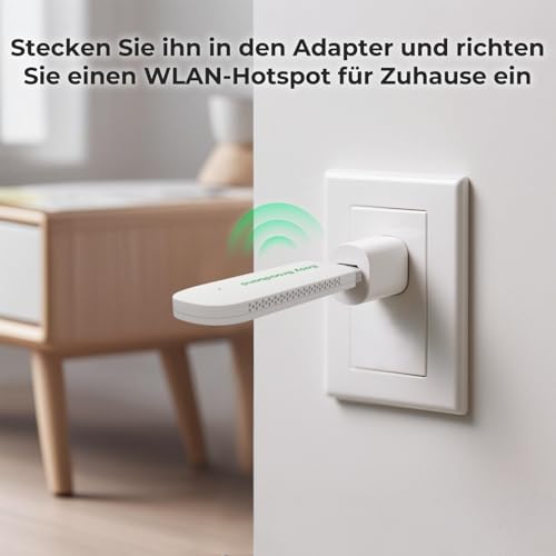Eiotclub 4G LTE Surfstick mit WiFi 6 und vorinstallierter SIM