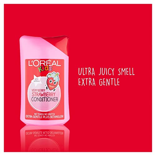L'oréal Kids Extra Gentle Very Berry Strawberry Conditioner 250Ml #TOP3