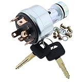 JEENDA Ignition Starter Switch 08086-10000 Compatible with Kubota Iseki Komatsu John Deere CH11696 650 750 850 950 1050 1250 1450 1650 Yanmar 155 180 1300 1510 1720 1810 1820