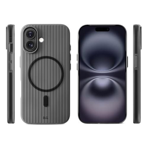 Image of DailyObjects PC Beam 2.0 Magnetic Protective Case Cover Compatible with iPhone 17|Magsafe|Camera & Body Protection|Anti Shock,Scratch Resistant|Precise Cutouts Modern Design|Wireless Charging-Black