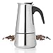 9 Cup Coffee Maker Stovetop Espresso Coffee Maker Moka Coffee Pot with Coffee Percolator Design Stainless Steel - by Mixpresso (15 Ounces,)