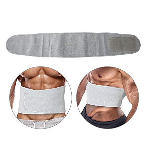 Kireina Warm Waist Belt, Waist Warmer Waist Support Waist Trimmer Brace Heat Therapy Wrap for Lumbar Pain Relief Back(L)