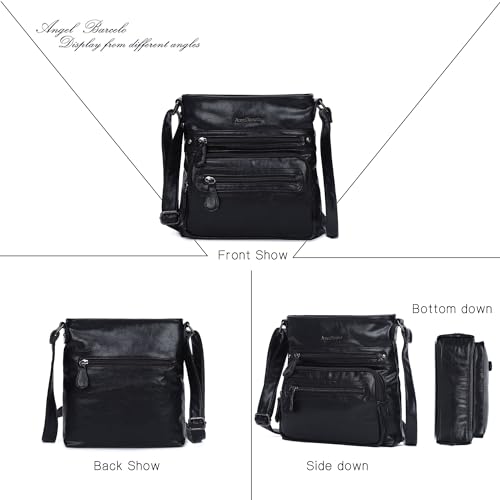 Angel Barcelo Crossbody Bags for Women,Ultra Soft Leather Purses for Women3