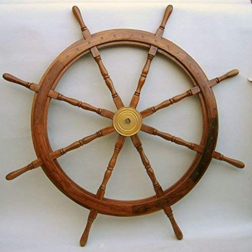 INDIA OVERSEAS TRADING CORP Ship Wheel - 48 In. Diameter