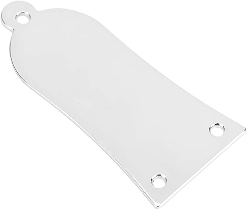 Miniatura 9 de Cubierta de varilla de armadura de guitarra en forma de campana de metal de 3 agujeros Les Paul Truss Rod Cover para Epiphone LP Les Paul guitarra