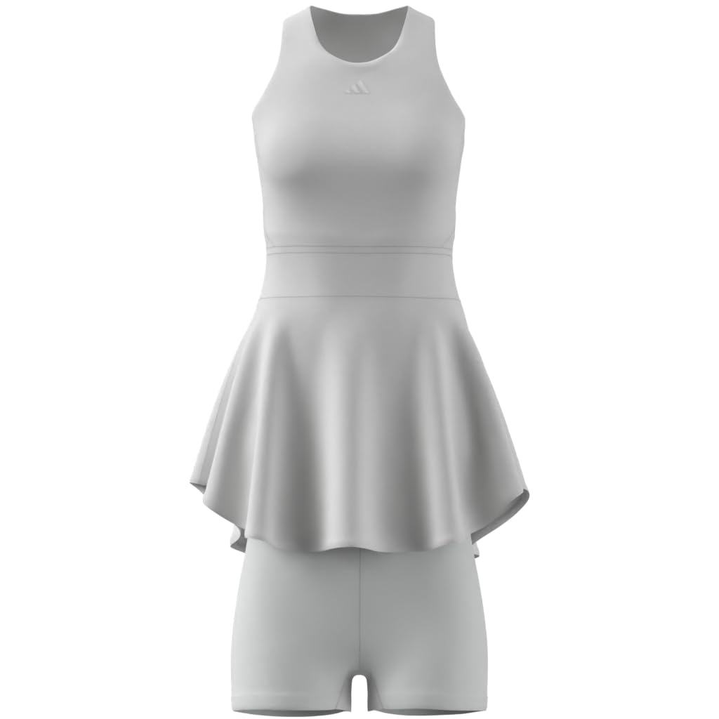 adidas Kobiety TENNIS CLIMACOOL Y-DRESS, White, XL