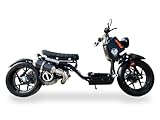150CC ICEBEAR Stretched Generation 5 Scooter | GEN V | Ruckus | PMZ150-22 (Black)