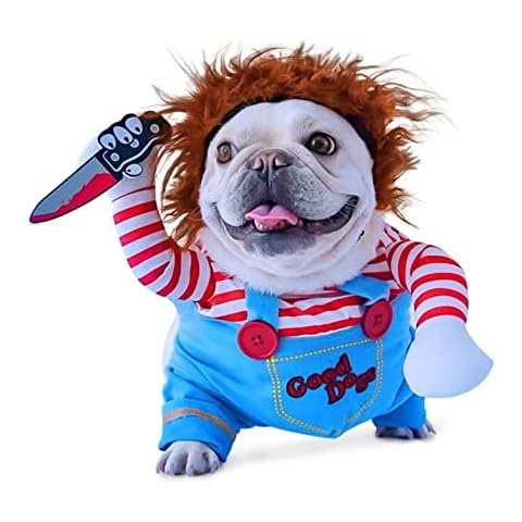Hund und Katze Funny Kostüm, Haustier Cosplay Funny Kostüm Kleid, Hund und Katze Party Festival Kostüm Cosplay Kostüm Medium (Größe L) Cover