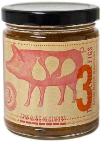 Three Little Figs Sparkling Nectarine Jam (9.25 ounce)