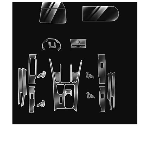 Film transparent TPU Haval Dargo protection intérieur de voiture et console