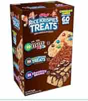 Amazon.com: Kellogg's Rice Krispies Treats Variety Pack, 60