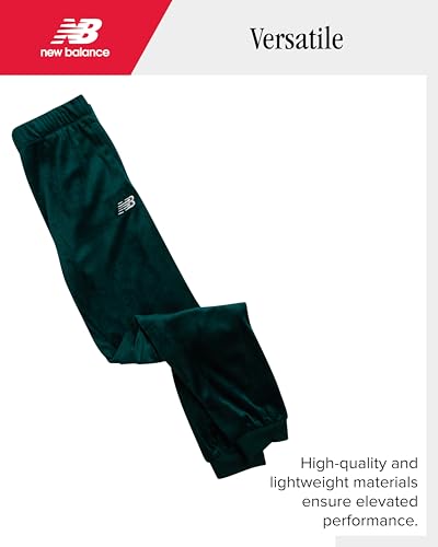New Balance Active Girls Sweat Set - 2 Piece Velour Zip Up Hoodie Sweatshirt and Girls Pants Tracksuit Athletic Set (7-12)4
