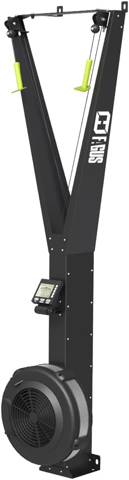 Ski Exercise Machine with Step,Indoor Cardio Training Ski Equipment,Air Resistance Ski Exercise Machine,Skiing Machine with LCD Display