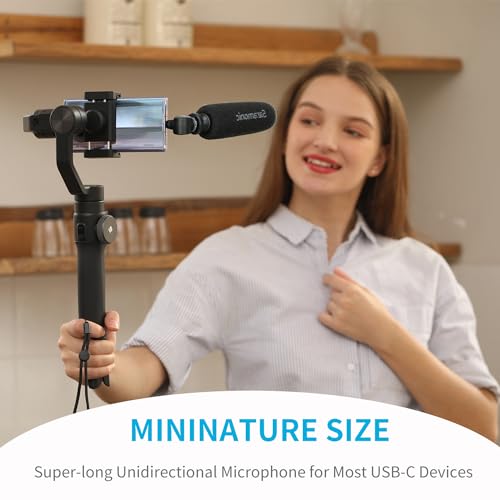 Image of Saramonic SmartMic5 UC Unidirectional Micro-Shotgun Mic w /USB-C for iPhone 15, Android Devices & Newer iPads