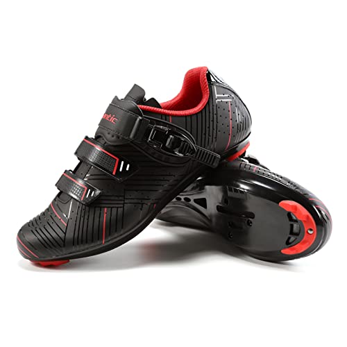 Image of Santic Men's Cycling Shoes Road Cycling Riding Shoes Road Bike Shoes with Buckle- Roadway New