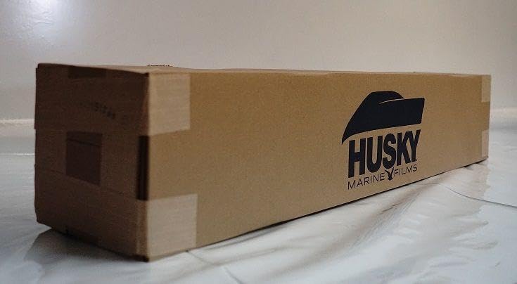 17' X 31' 7 Mil Husky Brand Shrink Wrap - White
