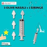Tamaño: grande Lavaje nasal by Marco Maltoni Made in Emilia-Romagna (Italia) 1 jeringa de 60 ml + 3 aceitunas nasales anchas. Para lavado de cable nasal con solución fisiológica RINOWASH